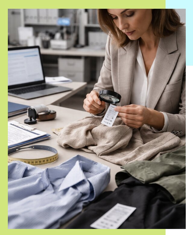 Сертификация одежды и текстиля в Кольчугине, быстрая экспертиза