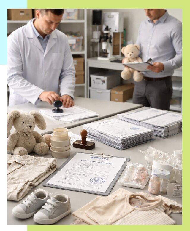 Сертификация детских товаров в Кольчугине от 15257 р. | Алешин-Кль