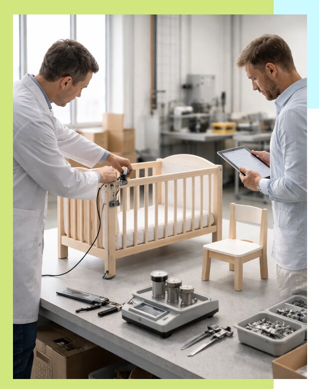 Сертификация детской мебели и проверка безопасности в Кольчугине