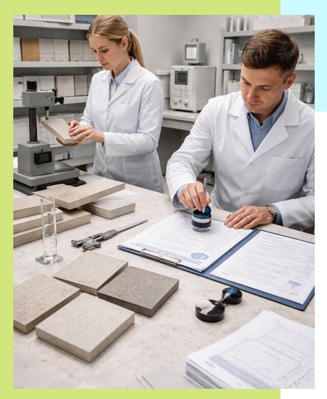 Сертификация плитки и керамики в Кольчугине с документами