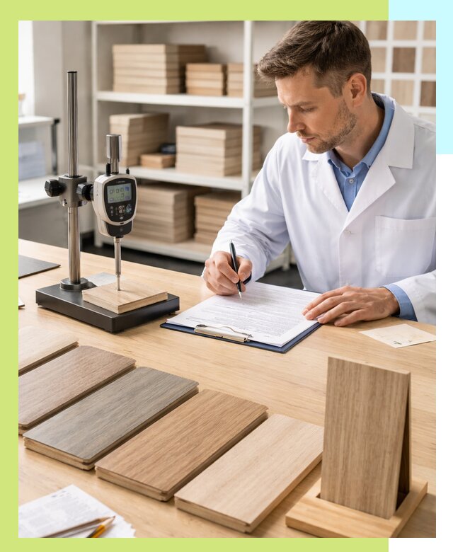 Сертификация ламината с испытаниями и оформлением документов в Кольчугине