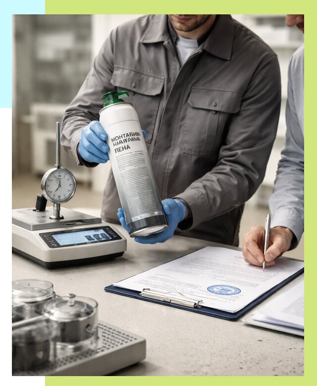 Сертификация монтажной пены в Кольчугине от 15257 р. | Алешин-Кль