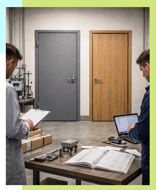 Сертификация дверей в Кольчугине от 8137 р. под ключ | Алешин-Кль