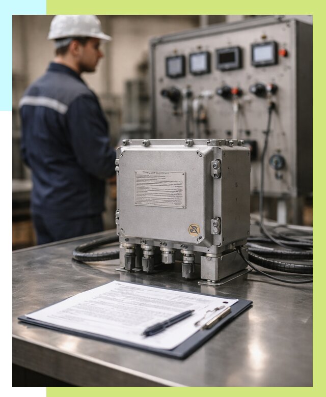 Сертификация взрывозащищенного оборудования в Кольчугине от 35599 р. | Алешин-Кль