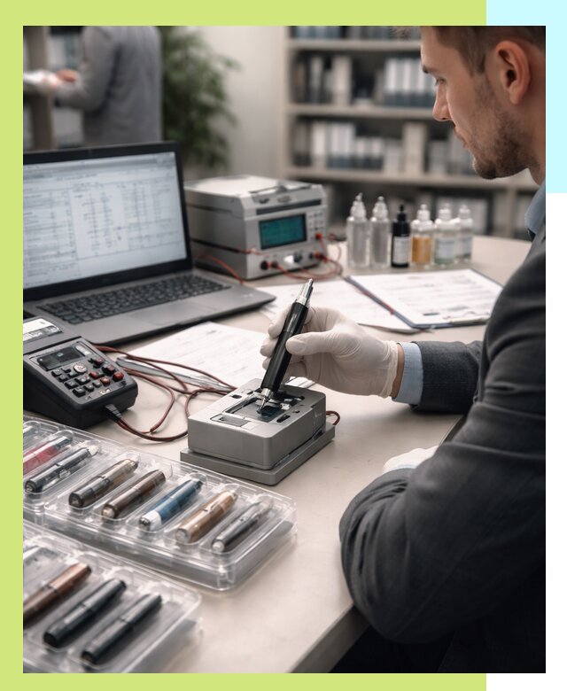 Сертификация электронных сигарет и вейпов в Кольчугине