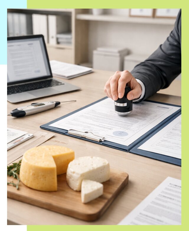 Сертификация сыров в Кольчугине от 15257 р | Сертификат на сыр Алешин-Кль