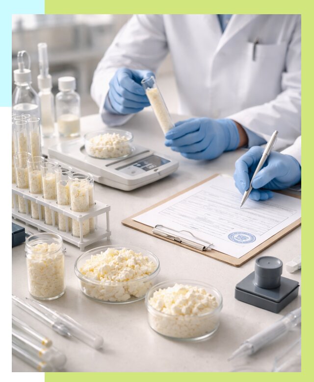 Сертификация творога в Кольчугине от 12205 р. под ключ | Алешин-Кль