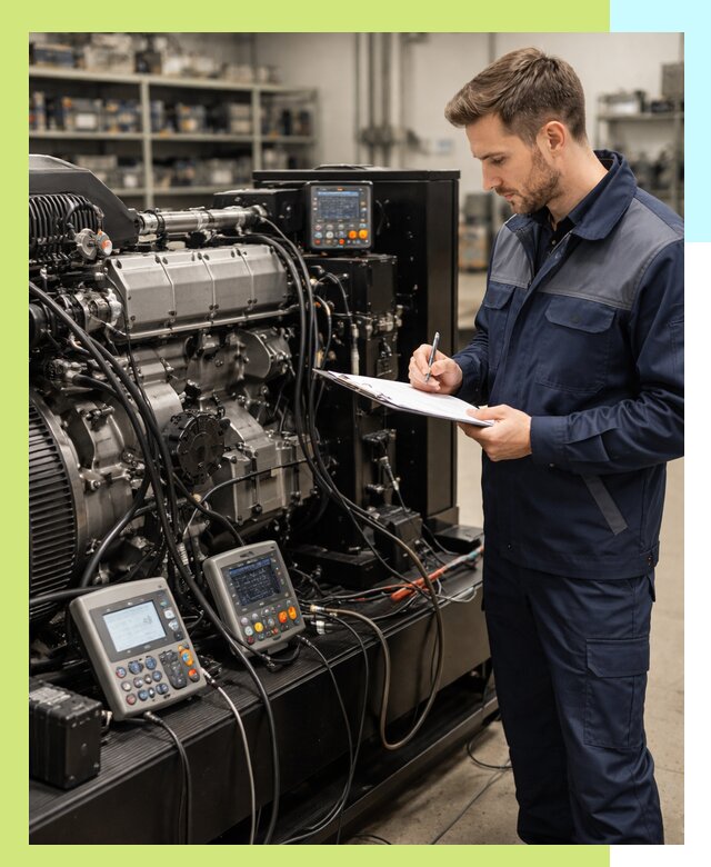 Сертификация дизельных генераторов и их оборудования в Кольчугине