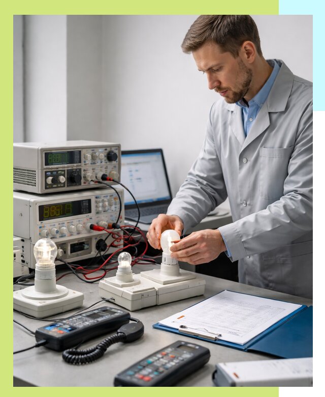 Сертификация ламп и светильников в Кольчугине по нормативам