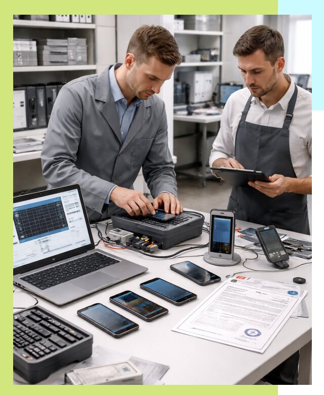 Сертификация мобильных телефонов и смартфонов в Кольчугине под ключ