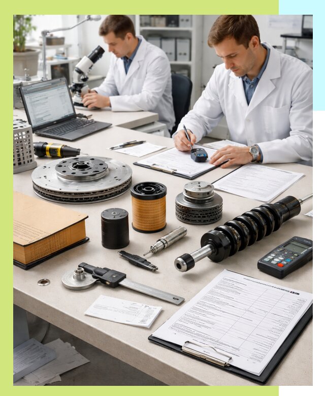 Сертификация автозапчастей и комплектующих в Кольчугине по ГОСТ