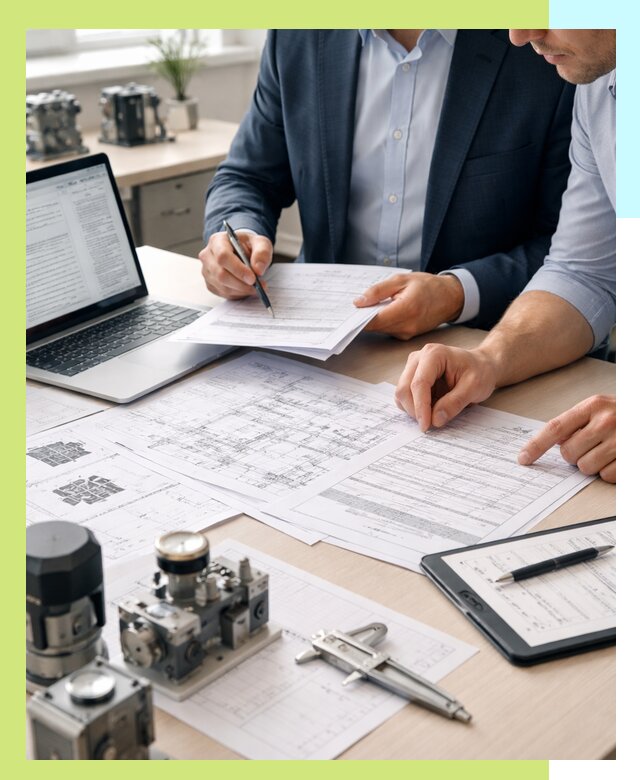 Разработка технических условий на продукцию и оборудование в Кольчугине