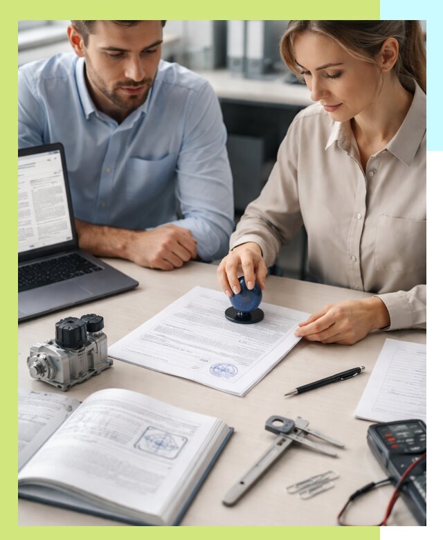 Выдача паспорта изделия и техническая экспертиза продукции в Кольчугине