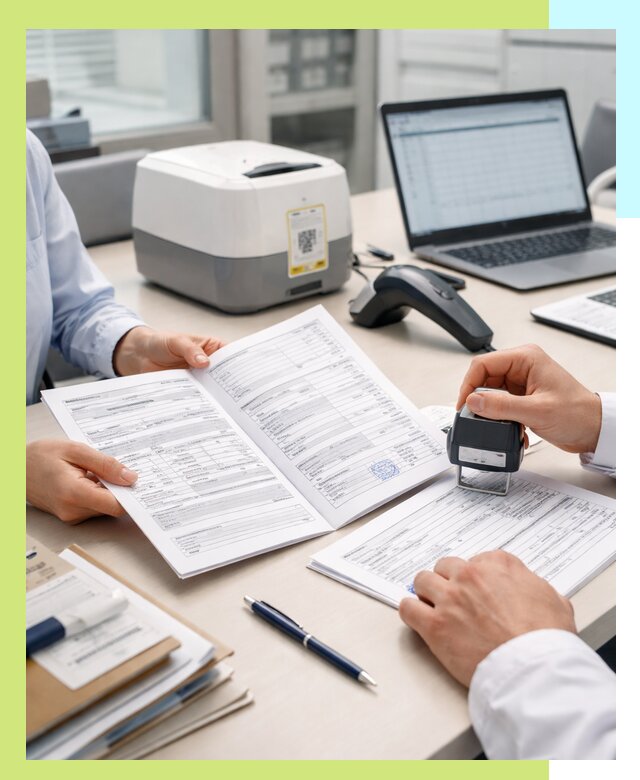 Оформление паспорта на товар и сопроводительных документов в Кольчугине