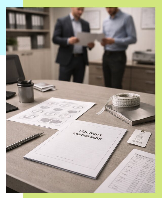 Паспорт материала и качества в Кольчугине от 4577 р. | Алешин-Кль