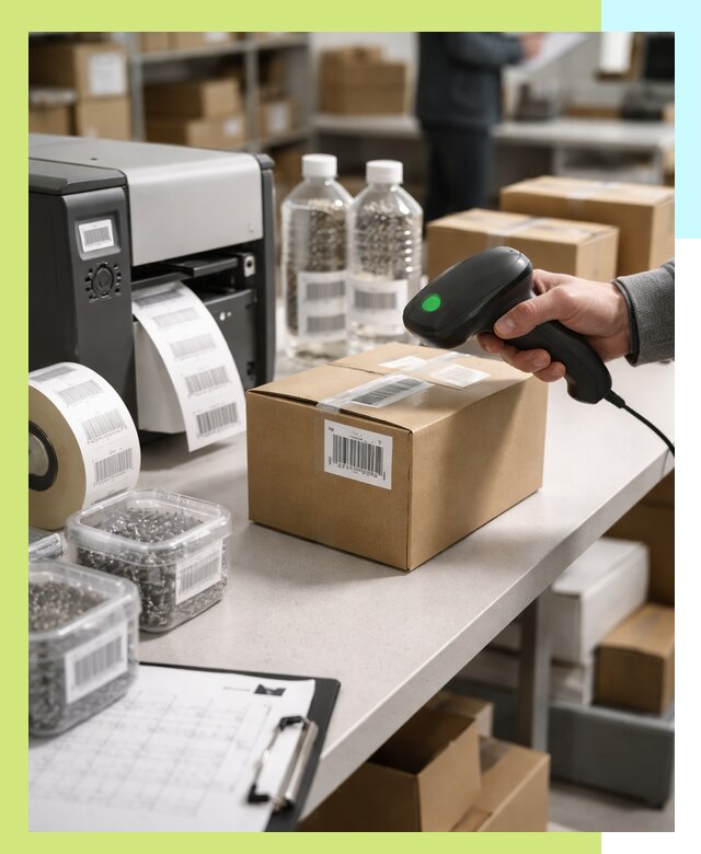Штрихкодирование продукции и маркировка для продажи в Кольчугине
