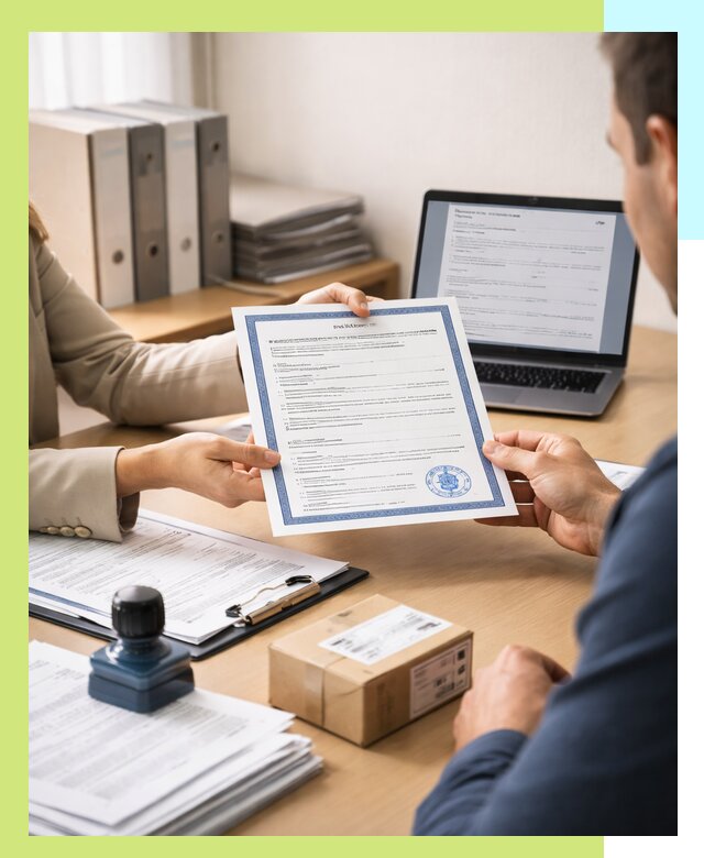 Оформление сертификата соответствия на продукцию в Кольчугине