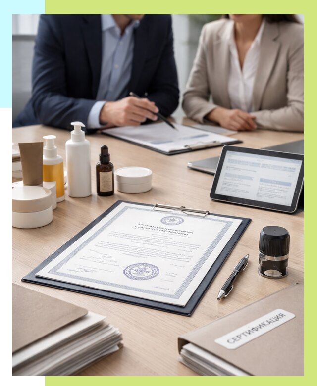 Сертификат на товар в Кольчугине от 7628 р. быстро | Алешин-Кль