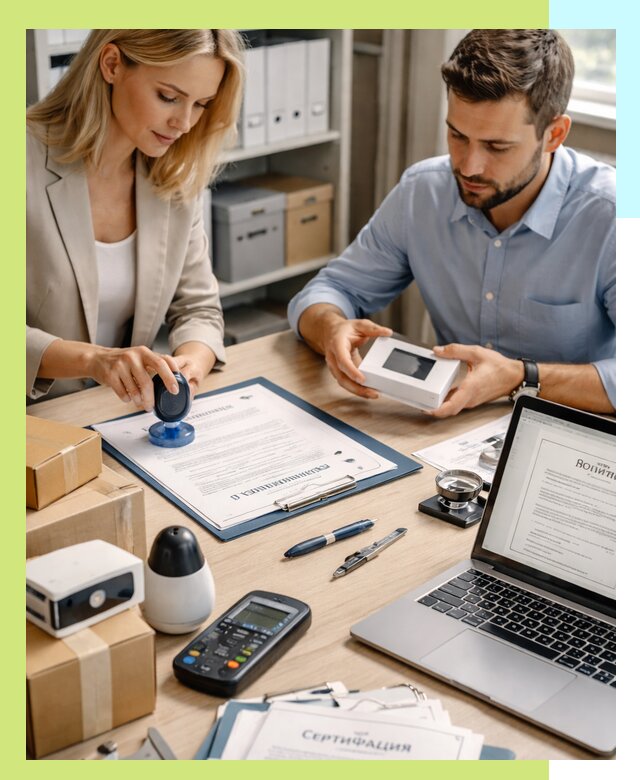 Получение сертификата соответствия на товар в Кольчугине быстро
