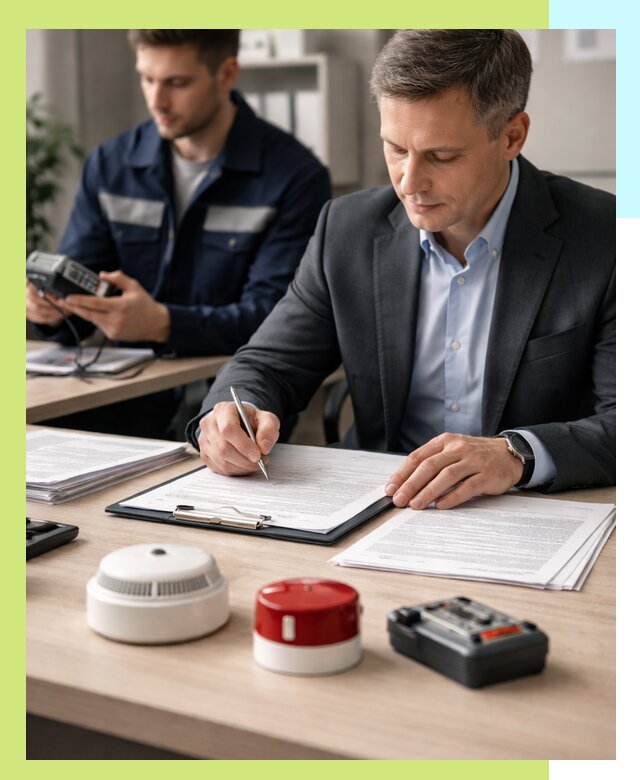 Получение добровольного пожарного сертификата в Кольчугине