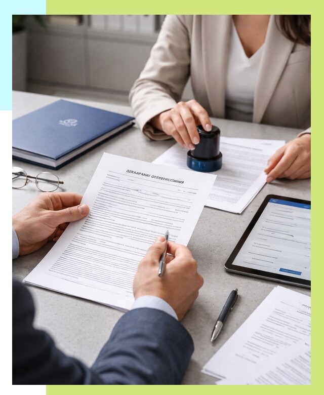 Декларация ГОСТ Р в Кольчугине от 8645 р оформить в Алешин-Кль