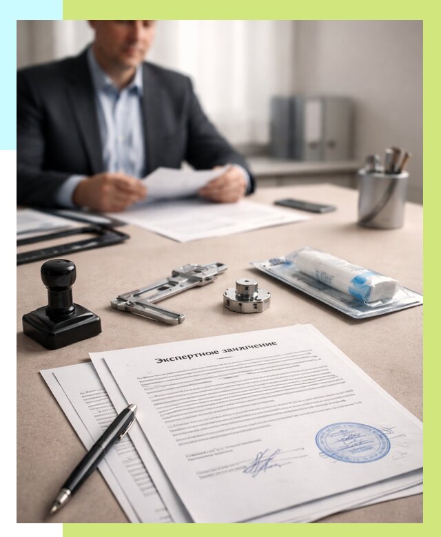 Экспертное заключение на продукцию в Кольчугине от 8645 р. | Алешин-Кль