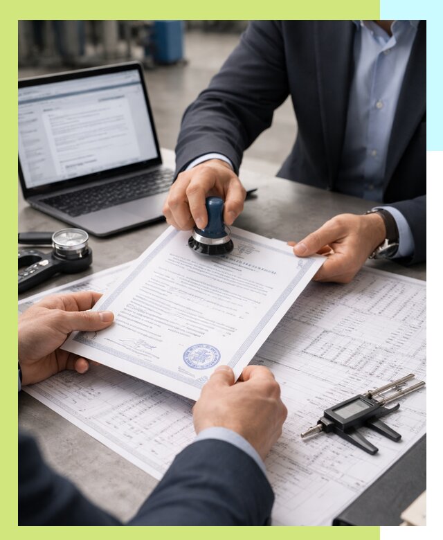 Оформление сертификата промышленной безопасности в Кольчугине