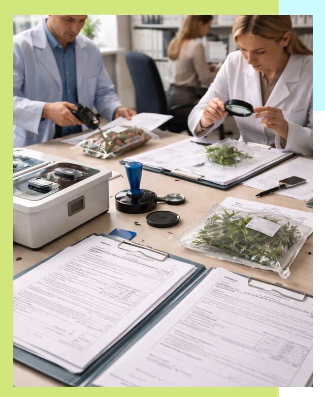 Оформление карантинного сертификата для растений в Кольчугине