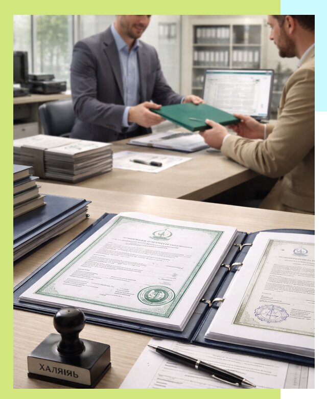 Выдача Халяль сертификата для продукции и услуг в Кольчугине