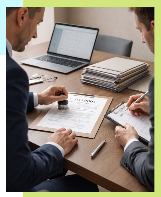 Сертификат ISO 9001 в Кольчугине купить от 81368 р. | Алешин-Кль