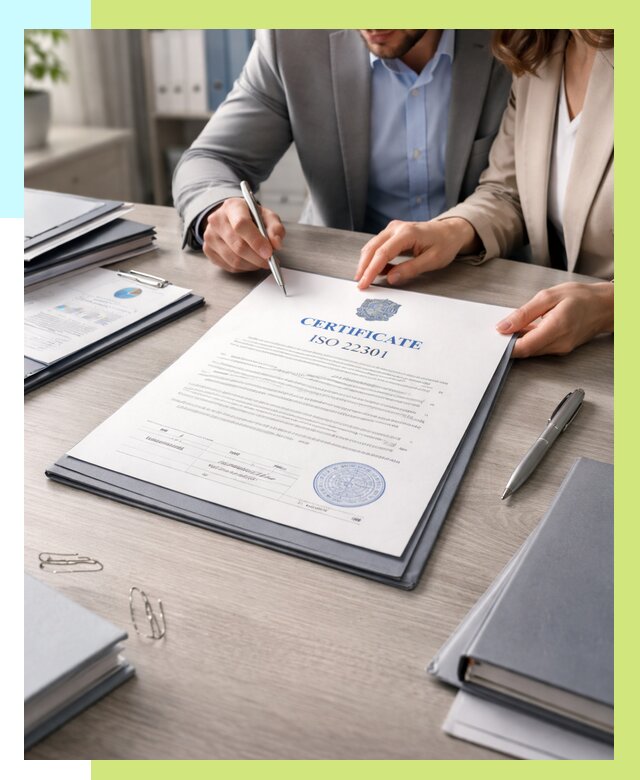 Сертификат ISO 22301 в Кольчугине от 45770 р. | Алешин-Кль срочно