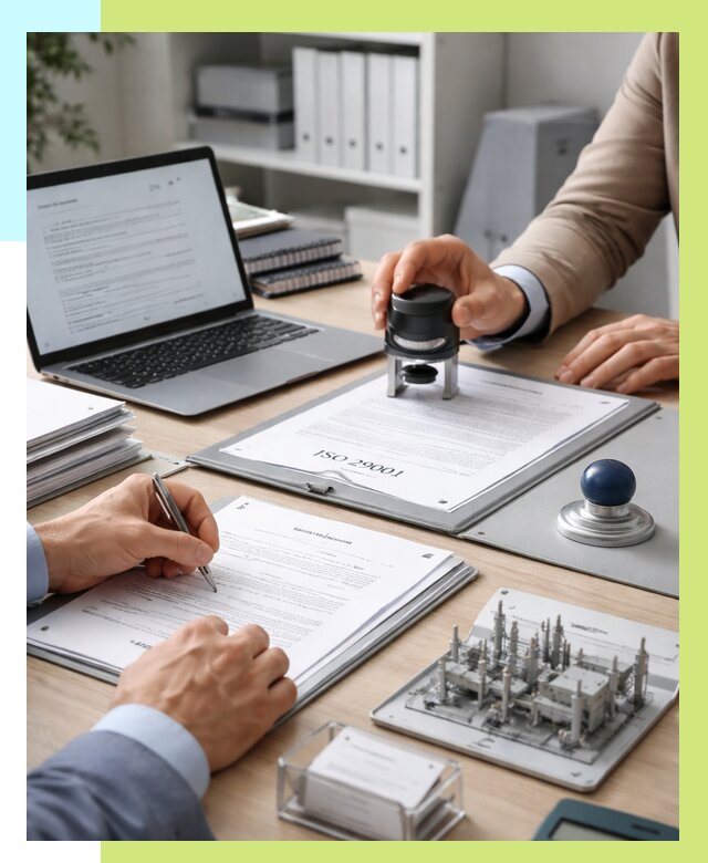 Сертификат ISO 29001 в Кольчугине под ключ от 76283 р. | Алешин-Кль