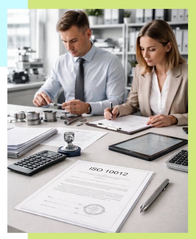 Сертификат ISO 10012 в Кольчугине от 25428 р. — Алешин-Кль