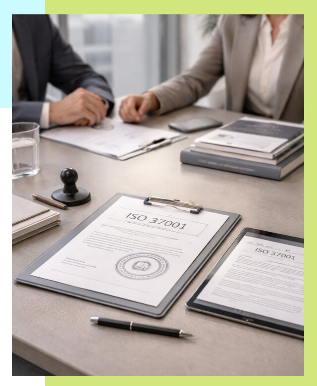 Сертификат ISO 37001 в Кольчугине оформить от 122052 р. Алешин-Кль
